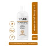 WAGG Cosmetics Kadınlara Özel Nemlendirici Duş Jeli (ALOE VERA PAPATYA) 400ml