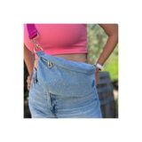Wagna Denim Berry Bag Fuşya Askılı Çanta