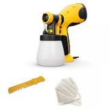 Wagner Boya Püskürtme Sistemi Ahşap&Metal Püskürtme Makinesi W 100, İç Ve Dış Mekanlardaki Boyalar, Cilalar İçin, 5 M²-12 Dk, Kap 800 Ml, 280 W