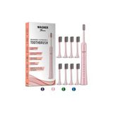 Wagner Stern Ultrasonik 8 Fırça Başlıklı Diş Fırçası - Pembe