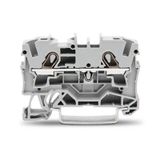 Wago 2004-1201 50 Adet 6 mm2 Gri 2 İletkenli Ray Klemens
