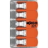 Wago 221-415 10x5'li Çok Amaçlı Buat Klemensi