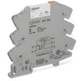 WAGO 857-304 24VDC 6A 2,5mm² 1 Kontakt Slim Röle göstergeli; gri