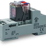 Wago 858-391 Röle Soketli 220vdc 4ka 6a Manuel Çalıştırmalı Gri
