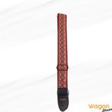 Wagon Straps Vintage Serisi Fiery Petal Gitar Askısı