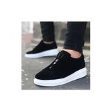 Wagoon WG010 Siyah Cilt Erkek Casual Ayakkabı