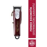 Wahl Magic Clip Cord/cordless Clipper Saç Kesme Tıraş Makinesi - Bordo