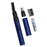 Wahl Model 5643-200 Lityum İkisi Bir Arada Kalem Detayı Burun, Kulak, Boyun Hattı, Kaş, Diğer Detaylar için - Mavi - Profesyoneller Tarafından Kullanılan Marka Tarafından