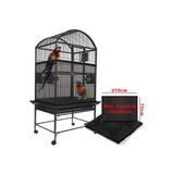 Wahw Pet Ekstra Büyük Kuş Kafesi Örtüsü, Papağanlar için, Koruyucu File, 270x70 cm