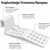 Wahw Pet Kaplumbağa Tırmanma Rampası – Akvaryum Dinlenme ve Beslenme Platformu
