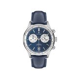 Wainer 19002-b Mavi Çelik Erkek Kol Saati - Gümüş