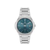 Wainer Wa.10240-c Gümüş Metal Erkek Kol Saati - Turkuaz