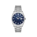 Wainer Wa.17200-d Gümüş Metal Erkek Kol Saati - Lacivert
