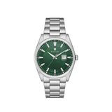 Wainer Wa.17200-e Gümüş Metal Erkek Kol Saati - Yeşil