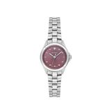 Wainer Wa.18010-c Gümüş Kadın Kol Saati - Bordo