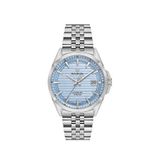 Wainer Wa.25401-d Gümüş Metal Erkek Kol Saati - Turkuaz