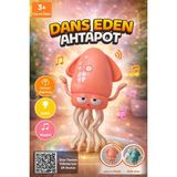 Wair Teknoloji Dans Eden Ahtapot Oyuncak Işıklı Müzikli Sensörlü Şarjlı Çocuk Oyuncağı Emeklemeye Yardımcı - Pembe
