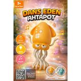 Wair Teknoloji Dans Eden Ahtapot Oyuncak Işıklı Müzikli Sensörlü Şarjlı Çocuk Oyuncağı Emeklemeye Yardımcı - Sarı