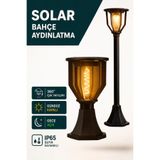 Wair Teknoloji Güneş Enerjili Dekoratif Bahçe Lambası Sensörlü LED Balkon Kapı Yol Aydınlatma Su Geçirmez 1 Adet