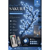 Wair Teknoloji Kiraz Çiçeği Sakura LED Duvar Dekoru – 144 LED Ağaç Dalı Işık, 8 Mod, Kumandalı