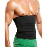 Waist Wrap Kum Saati Etkili Bel Korse Ayarlanabilir Dolamalı Toparlayıcı Sıkılaştırıcı Bel Bandı Siyah - Uniseks