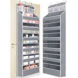 Wakaye Kapı Üstü Asılı Düzenleyici, Bebek Bezi için Eğilmez Bebek Dolabı Düzenleyici Çocuk Oyuncakları Ayakkabı Kapı Üstü Depolama Düzenleyici Yenidoğan Essentials Kreş Yatak Odası Banyo için 6 Büyük
