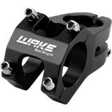 Wake Alüminyum Siyah 31.8 45MM Kısa Gidon Boğazı