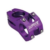 Wake Renkli Bisiklet Kısa Gidon Boğazı 40mm Bisiklet Yedek Parça Aksesuarı Wake Boğaz 001 mor