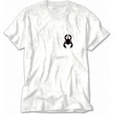 Wakha Erkek Geometrik Akrep Tasarım Baskılı Tişört Görseli - Beyaz Tişört - 5XL