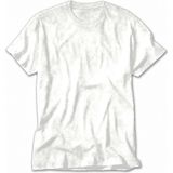 Wakha Erkek Ikizler Burcu Minimalist Tasarım - Sırt Baskılı - Beyaz Tişört - XS