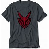 Wakha Erkek Koç Ikonik Boynuz Amblemi - Füme - 3XL