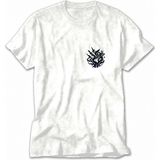 Wakha Erkek Kova Yıldız Işareti Modern Sanat Tasarımı - Beyaz Tişört - 2XL