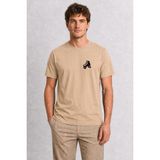 Wakha Erkek Retro Paten Şehir Ruhu Grafik Tasarım - Krem