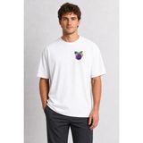 Wakha Retro Erik Poster Tasarımı Tişört - Beyaz - 3XL