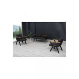 Wakko Balkon, Bahçe, Cafe - Mobilya, Metal Koltuk Takımı - 2+1+1