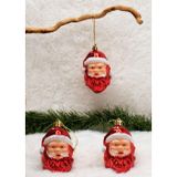 Waldern 3lü Christmas Noel Baba Yılbaşı Ağacı Süsü 9cm