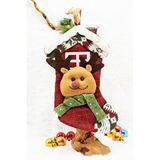 Waldern Lüx Noel Çorap Yılbaşı Süsü 25*15cm Kırmızı