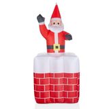 Waldern Premium Collection 152 cm Şişme-Işıklı Noel Baba Yılbaşı Süs Dekorasyon