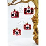 Waldern Premium Collection 4lü Fotoğraf Makinesı Yılbaşı Süs
