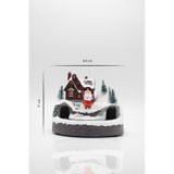 Waldern Premium Collection Dekoratif Işıklı Yılbaşı Süs Tren-noel Baba