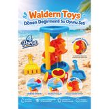 Waldern Toys Su ve Kum Değirmeni Plaj Oyuncak Seti