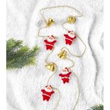 Waldern Zincir Süs Noel Babalı 120 cm Yılbaşı Çam Ağacı