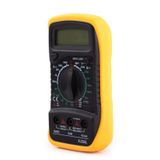 Walfront Dijital Multimetre Voltmetre Ampermetre Multimetre Multimetre AC / DC Voltmetre Direnç Akım Volt Ohm Test Cihazı Metre Mavi Arka Işık