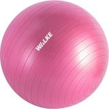 Walke 55 cm Deluxe 140 cm - 159 cm Boy Aralığında Olanlar Için Uygun Fuşya Pilates Topu ve Pompa Seti