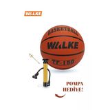 Walke Basketbol Topu 7 Numara Premium Kalite Kauçuk İle Açık Ve Kapalı Alan Kullanımı İçin