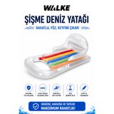 Walke Comfort Lounge Şişme Deniz Yatağı Sırt Destekli PVC Havuz ve Deniz Şezlongu 13101