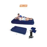 Walke King Çift Kişilik Şişme Yatak Seti 203*152*22 cm 2 Yastık ve Pompa Dahil Konforlu Kullanım
