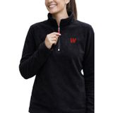 Walke Premium Kadın Yarım Fermuarlı Outdoor Spor Polar Ceket