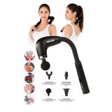 Walke Reach Pro Şarjlı Uzun Saplı Masaj Tabancası 4 Başlıklı Derin Doku Masaj Aleti