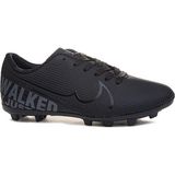 Walked 433 Krampon Futbol Çim Erkek Spor Ayakkabı - Siyah